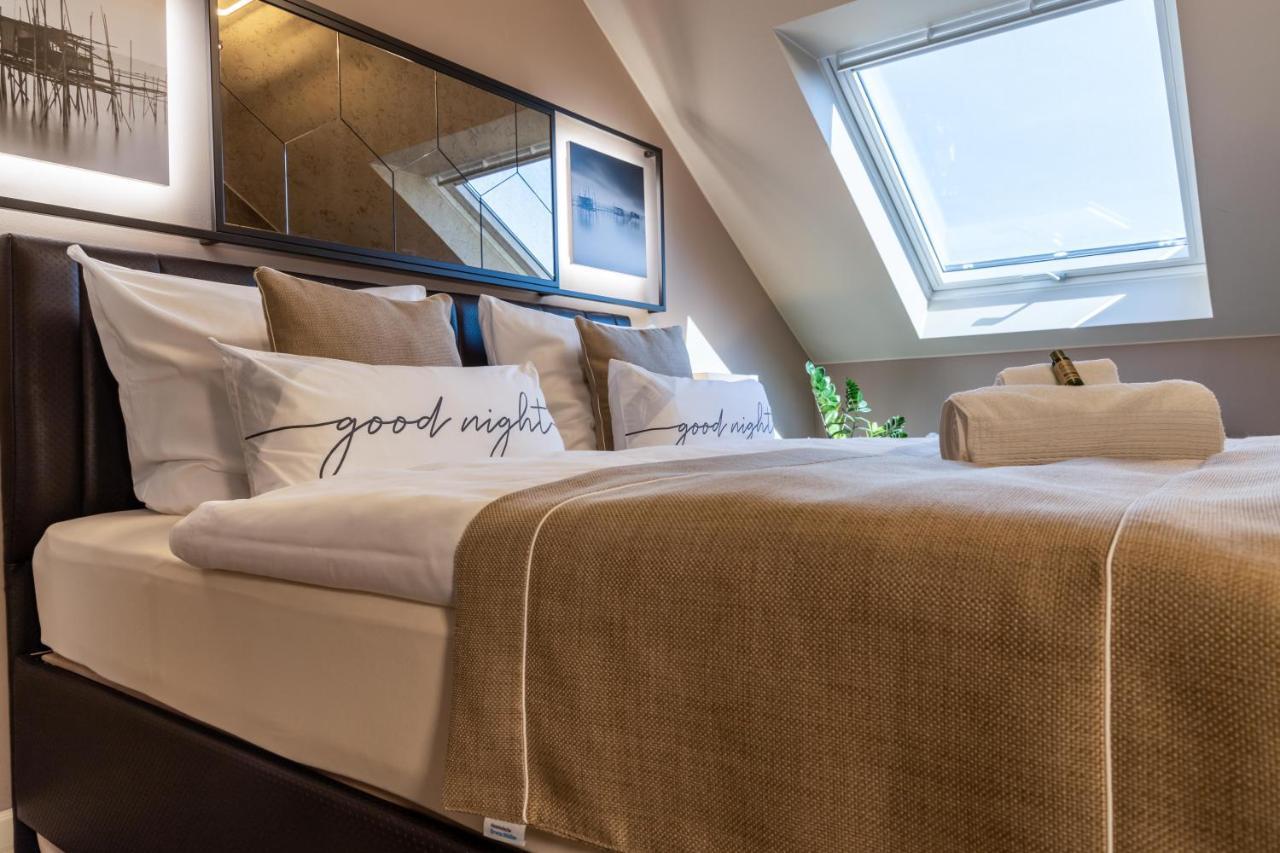 Deluxe Apartment Mit Tiefgarage In Naehe Messe-Bmw-Porsche-Dhl-Flughafen-Flugzeugwerk Der Deutsche Aircraft لبسيا المظهر الخارجي الصورة